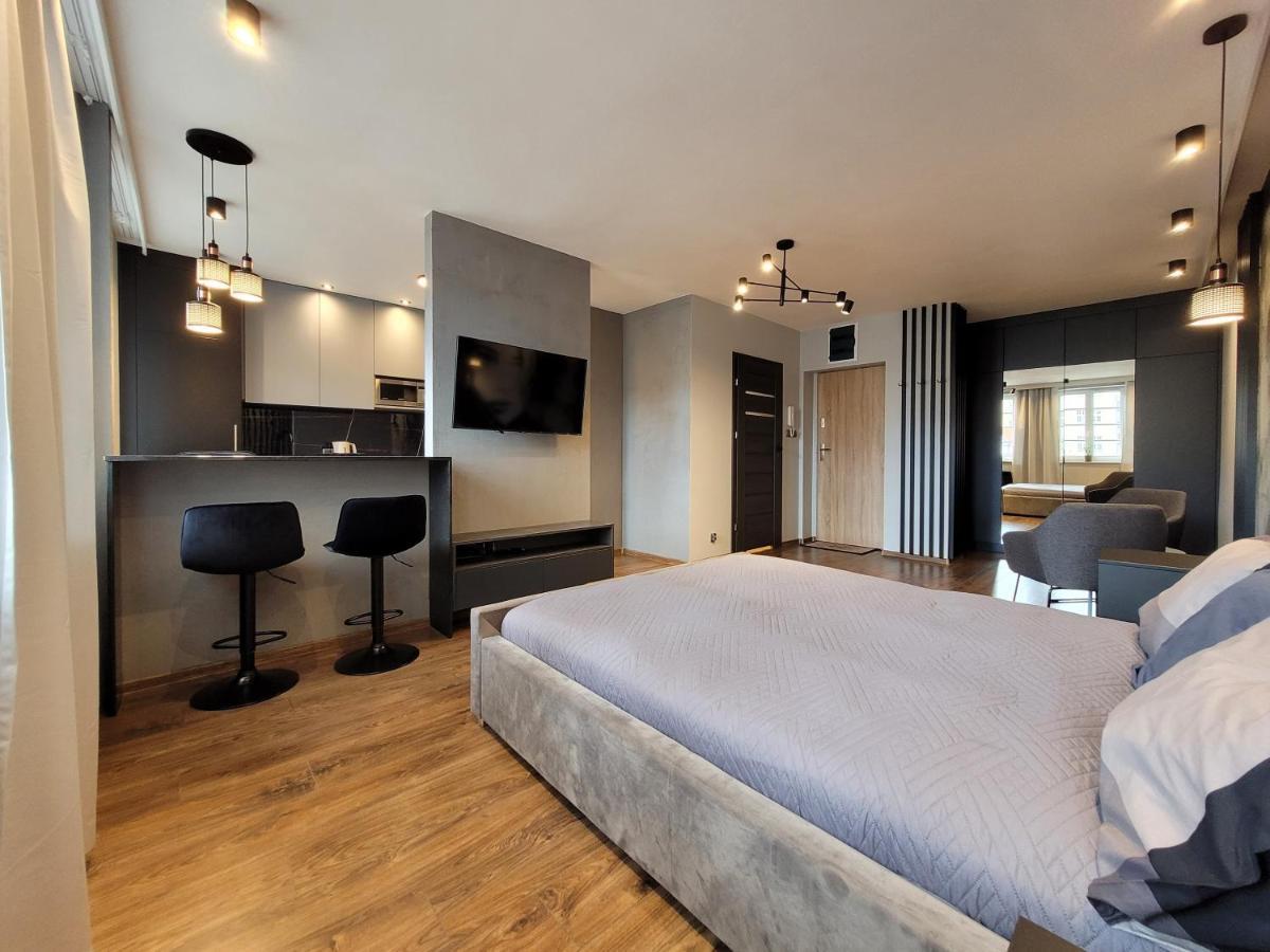 Apartament Stare Miasto Gdansk Z Widokiem Na Motlawe Exteriör bild
