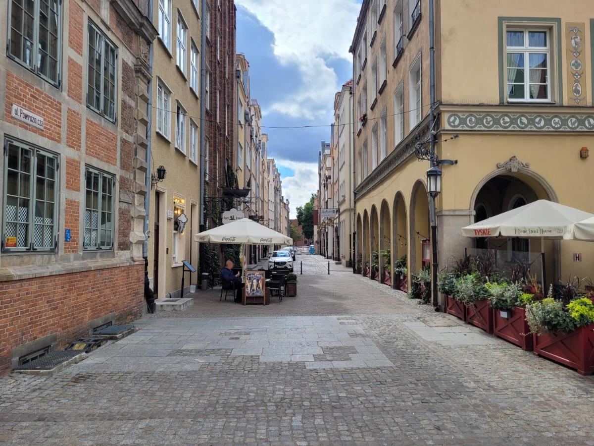 Apartament Stare Miasto Gdansk Z Widokiem Na Motlawe Exteriör bild