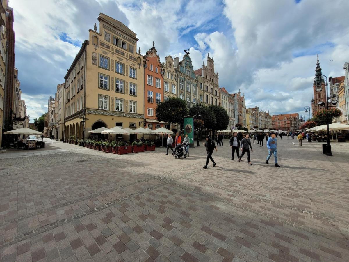 Apartament Stare Miasto Gdansk Z Widokiem Na Motlawe Exteriör bild